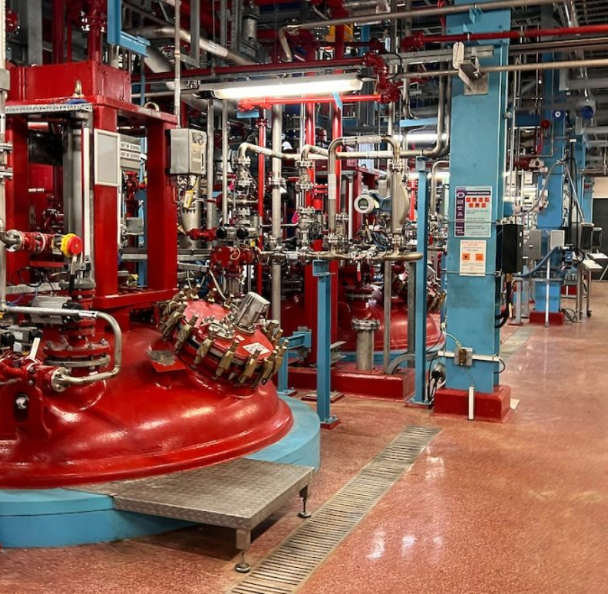 Industrial manufacturing facility